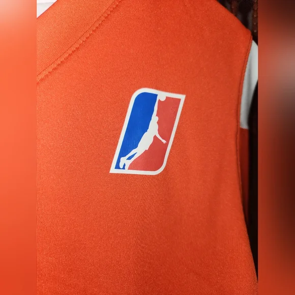 NBA G League Westchester Knicks Orange and Blue Jersey - Picture 4 of 9